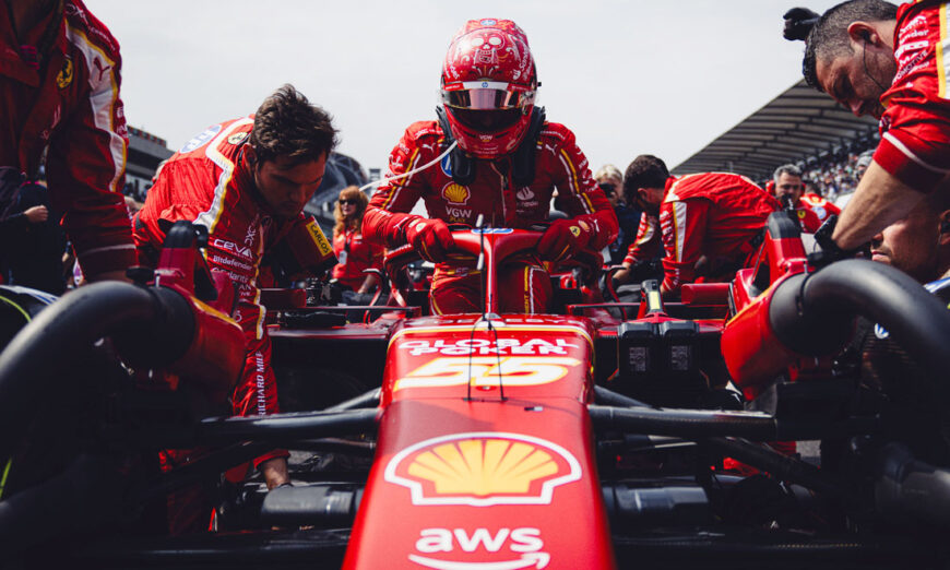 Shell y Scuderia Ferrari HP celebran un histórico triunfo en el Gran Premio de la Ciudad de México 2024