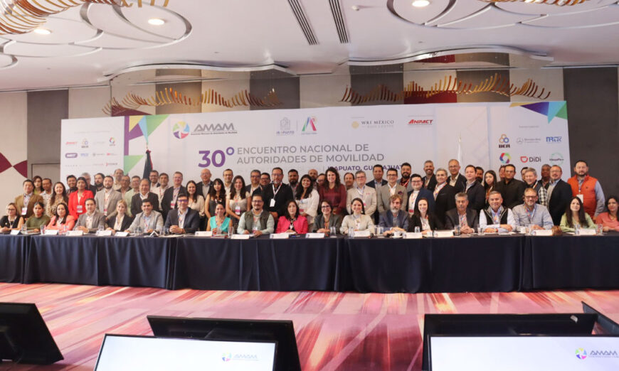 Presenta AMAM Agenda Nacional de Movilidad 2024-2030 para transformar el transporte público en México con la participación de ANPACT