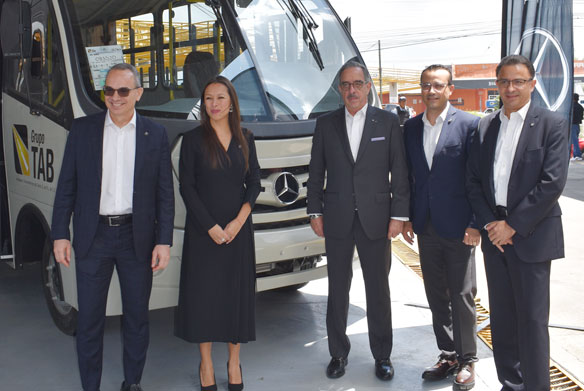 Mercedes-Benz Autobuses y Grupo TAB refuerzan su liderazgo con nueva distribuidora en Toluca