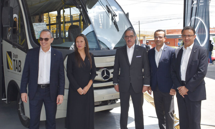 Mercedes-Benz Autobuses y Grupo TAB refuerzan su liderazgo con nueva distribuidora en Toluca