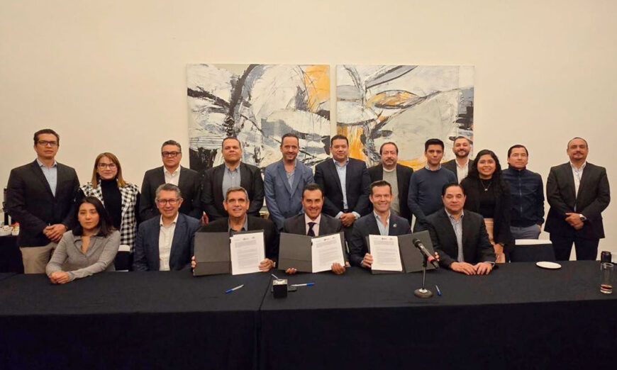 Firman ANTP, Auteco México e Hidromex colaboración por la electrificación del autotransporte de carga
